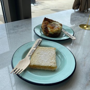 Bird Bakery - Lemon square and pimento popover - Bakeries Near Me - Greenwood Village, Colorado