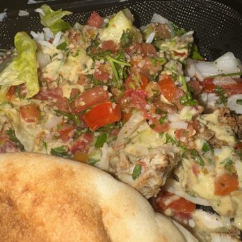 Kabob House - I forgot to take a pic before I made my salad - Mediterranean Near Me - Riverside, California Kabob House - I forgot to take a pic before I made my salad - Mediterranean Near Me - Riverside, California