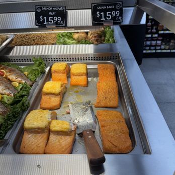 Tashkent Supermarket - Tashkent Supermarket's Prepared Salmon Options - With Crabmeat and Baked - International Grocery Near Me - New York, New York Tashkent Supermarket - Tashkent Supermarket's Prepared Salmon Options - With Crabmeat and Baked - International Grocery Near Me - New York, New York