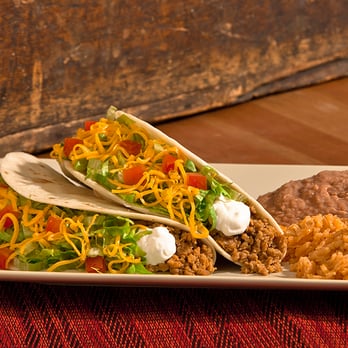 FasTaco - Cleburne - two tacos and rice on a plate - Mexican Near Me - Cleburne, Texas