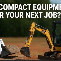 Supreme Excavating - Compact equipment Available.