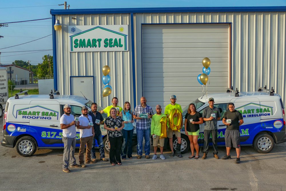 Slide of Smart Seal Foam Insulation