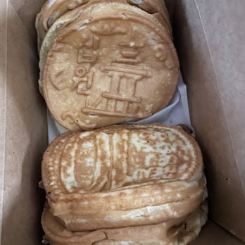 Bunsik 88 - Coin cakes with custard and cheese filling - Korean Near Me - Rowland Heights, California Bunsik 88 - Coin cakes with custard and cheese filling - Korean Near Me - Rowland Heights, California