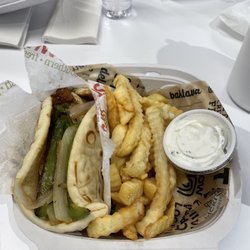 Showmars - Charlotte Plaza - Chicken Pita with Fries