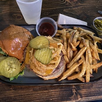 Twisted Root Burger - The Big Tex Burger with Hand Cut Fries - Burgers Near Me - Waco, Texas Twisted Root Burger - The Big Tex Burger with Hand Cut Fries - Burgers Near Me - Waco, Texas