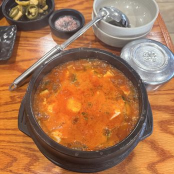 To Soc Chon - Haemul Soondubu (Spicy Seafood Soft Tofu Stew) - Korean Near Me - Katy, Texas