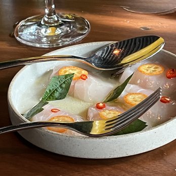 Ardor - Bass Sashimi* - New American Near Me - West Hollywood, California Ardor - Bass Sashimi* - New American Near Me - West Hollywood, California