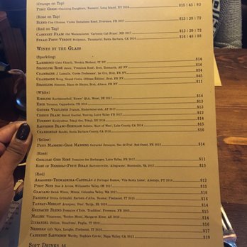 St. Anselm - Wine and beer menu - Steakhouses Near Me - Washington, DC, District of Columbia