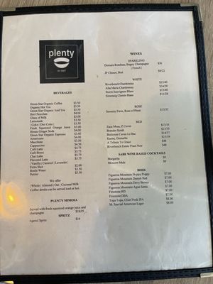 Menu photo 3 Plenty on Bell Los Alamos, CA Menu photo 3 Plenty on Bell Los Alamos, CA