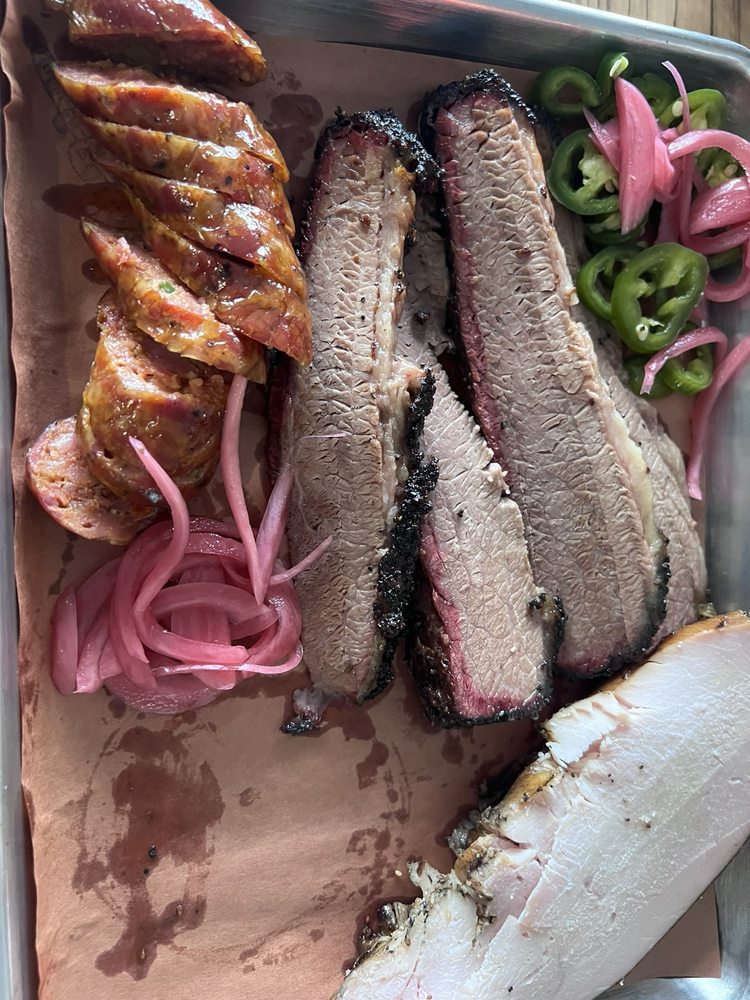 Food from Pica Rica BBQ