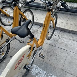BikeMi - If you somehow find yourself on bike #51766, you're in good hands. Err, wheels. You're on good wheels.