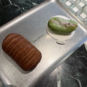 Salswee - Chocolate pain suisse and pistachio dessert - Bakeries Near Me - New York, New York