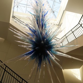 Artis—Naples - Dale Chihuly; Icicle Chandelier; 2000; blown glass - Museums Near Me - Naples, Florida