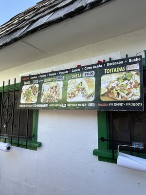 Menu photo 1 Cesars Taco Shop National City, CA