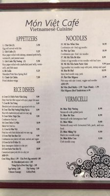 Menu photo 6 Mon Viet Cafe Arlington, TX Menu photo 6 Mon Viet Cafe Arlington, TX