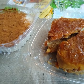 The Original Rachel's Mediterranean - Rice Pudding and Baklava. - Mediterranean Near Me - Williamsville, New York The Original Rachel's Mediterranean - Rice Pudding and Baklava. - Mediterranean Near Me - Williamsville, New York