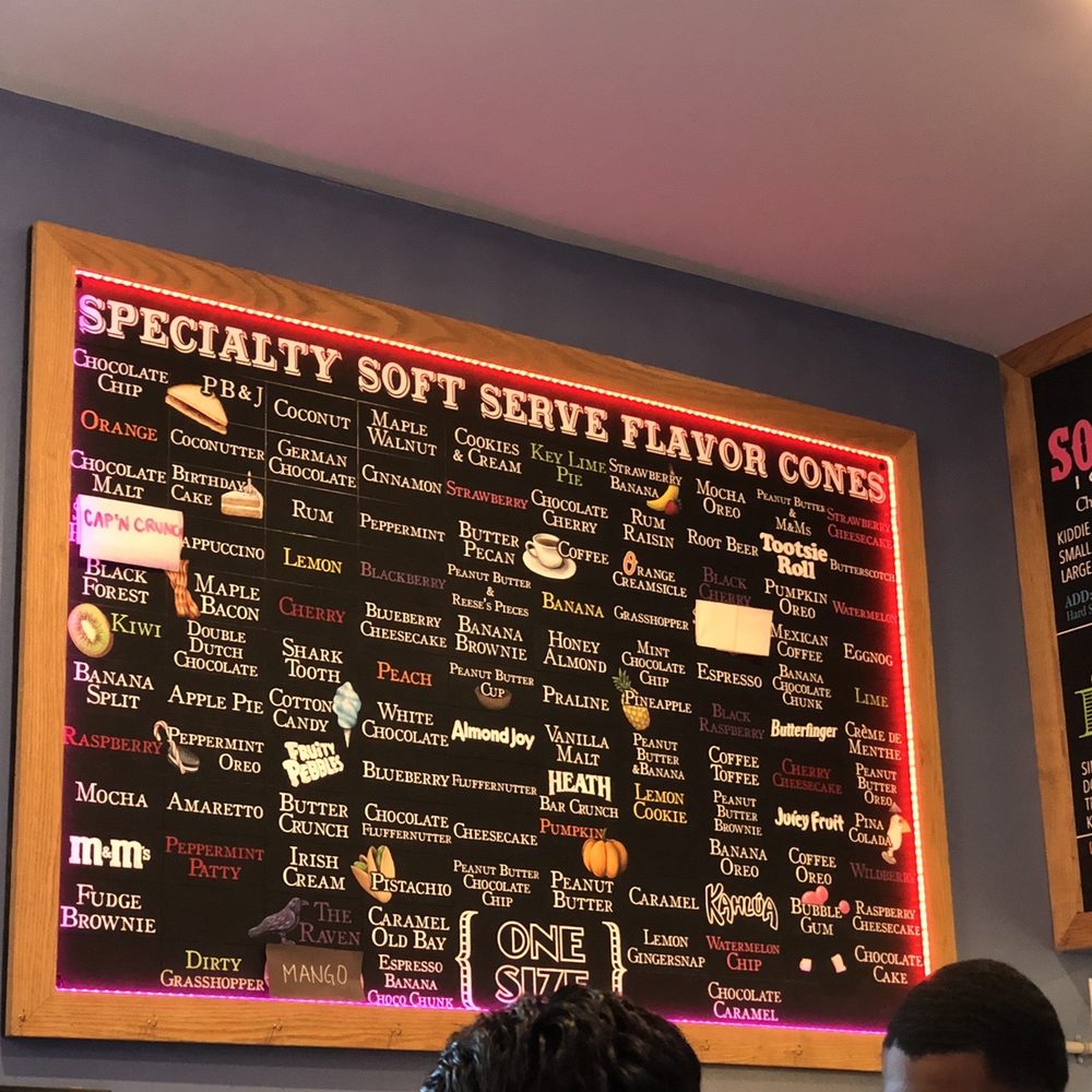 Bmore Licks - Menu of soft serve flavors - Ice Cream & Frozen Yogurt Near Me - Baltimore, Maryland Bmore Licks - Menu of soft serve flavors - Ice Cream & Frozen Yogurt Near Me - Baltimore, Maryland