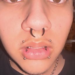 angel bites, snake bites, septum, bridge