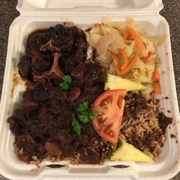 Oxtail with vegetables was definitely on point. Meat fell off bone. Oxtail with vegetables was definitely on point. Meat fell off bone.