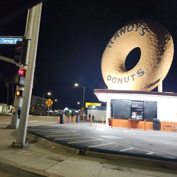 Randy's Donuts - Iconic Donut Sign - Donuts Near Me - Inglewood, California