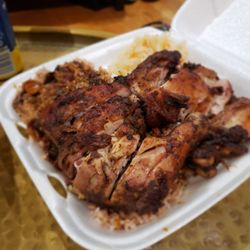 Reggae Kitchen - Jerk chicken plate