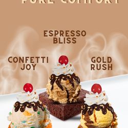 Baskin-Robbins - NEW Warm Sundaes at Turlock and 1111 S. Main St., Manteca Baskin Robbins! A must-taste sundae!!
