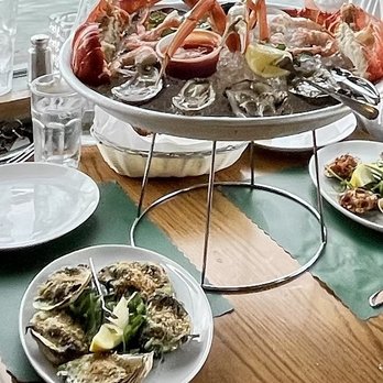 The Wharfside Patio Bar - Seafood tower, clams casino & oysters were 10/10! Yum!! - Bars Near Me - Point Pleasant Beach, New Jersey The Wharfside Patio Bar - Seafood tower, clams casino & oysters were 10/10! Yum!! - Bars Near Me - Point Pleasant Beach, New Jersey