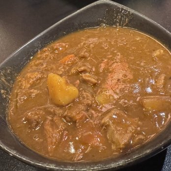 Nomu Izakaya - Beef curry as an add on to my Katsu pork dish. If ordered on it's own: $13, I think. Here: $8. Nice and hearty. - Japanese Near Me - Jacksonville, Florida Nomu Izakaya - Beef curry as an add on to my Katsu pork dish. If ordered on it's own: $13, I think. Here: $8. Nice and hearty. - Japanese Near Me - Jacksonville, Florida