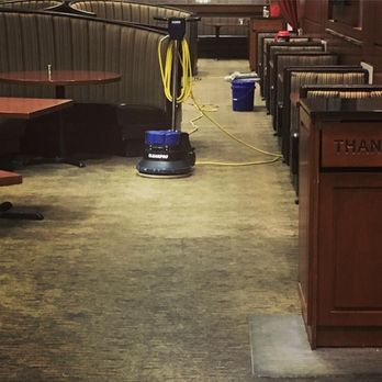 Midland Cleanpro - Hotel restaurant carpets in the process of being cleaned. - Carpet Cleaning Near Me - Midland, Texas Midland Cleanpro - Hotel restaurant carpets in the process of being cleaned. - Carpet Cleaning Near Me - Midland, Texas