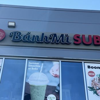 BanhMi Sub - the outside of a restaurant - Vietnamese Near Me - Calgary, Alberta
