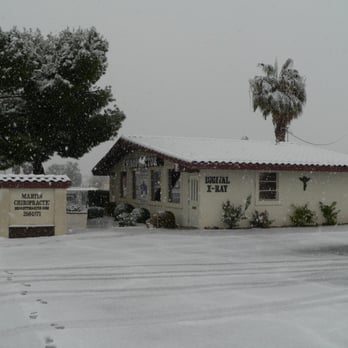 Martin Chiropractic - Yes !!  Indeed it does SNOW in Barstow :) - Chiropractors Near Me - Barstow, California