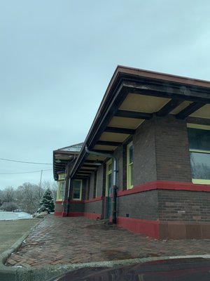 The Restored Burlington Northern Depot & WWII Memorial Museum by null