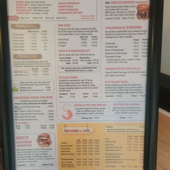 Wing It - Menu - Chicken Wings Near Me - Villas, New Jersey
