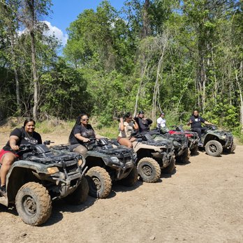 Rent ATV - Posted up at Magnolia Gardens ATV Trails - ATV Rentals/Tours Near Me - Houston, Texas Rent ATV - Posted up at Magnolia Gardens ATV Trails - ATV Rentals/Tours Near Me - Houston, Texas