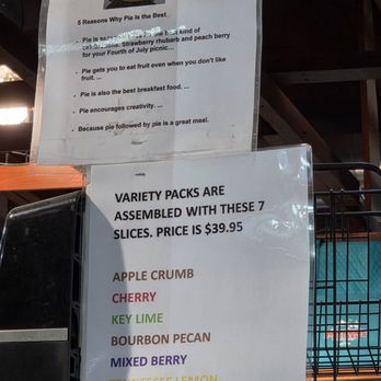 Pie Box - Prices - Desserts Near Me - Black Canyon City, Arizona Pie Box - Prices - Desserts Near Me - Black Canyon City, Arizona