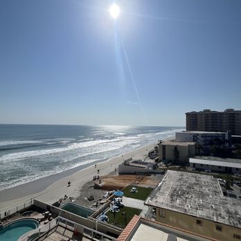 Residence Inn by Marriott - View from balcony (partial ocean view) - Hotels Near Me - Daytona Beach, Florida