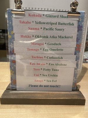 Menu photo 8 SAI Sushi & Sake Seattle, WA