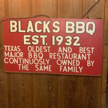 Black's Barbecue Lockhart - Barbeque Near Me - Lockhart, Texas