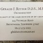 Photo of Ritter Gerald F DDS MSD