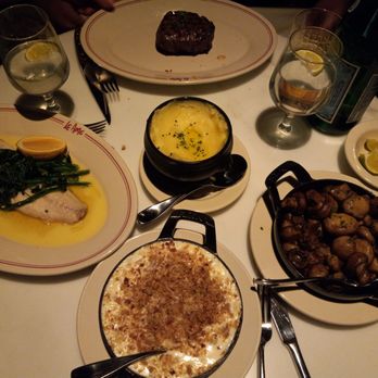 Le Ame - Filet Mignon, Branzino, Mac n Cheese Gratin, Button Mushrooms, Whipped Mashed Potatoes. - Steakhouses Near Me - Phoenix, Arizona