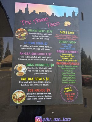 Menu photo 7 The Asian Taco Visalia, CA