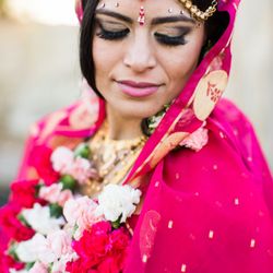 ReKindle Beauty & Aesthetics - Lashes looked beautiful for the Hindu ceremony look as well. :)