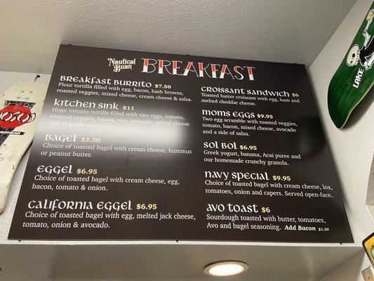 Menu photo 4 Nautical Bean Los Osos, CA Menu photo 4 Nautical Bean Los Osos, CA