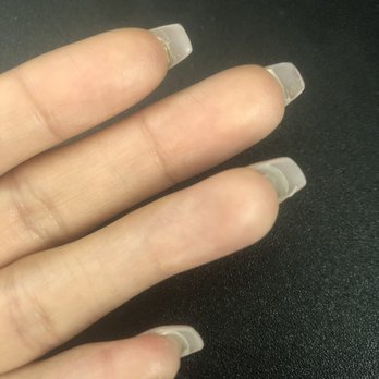 Lee Nails and Spa - Look at the middle finger!!! Like wth?!? And once again I asked the lady to file down my natural nail under 3 times - Waxing Near Me - Pomona, California Lee Nails and Spa - Look at the middle finger!!! Like wth?!? And once again I asked the lady to file down my natural nail under 3 times - Waxing Near Me - Pomona, California