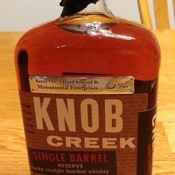 McFarland Liquors - Store pick of Knob Creek.