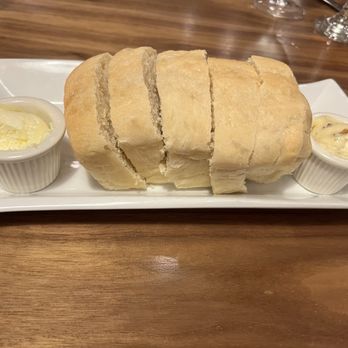 Mignon's Steaks & Seafood - Bread (complimentary) with whipped butter and Pecan butter. - Steakhouses Near Me - Biloxi, Mississippi Mignon's Steaks & Seafood - Bread (complimentary) with whipped butter and Pecan butter. - Steakhouses Near Me - Biloxi, Mississippi