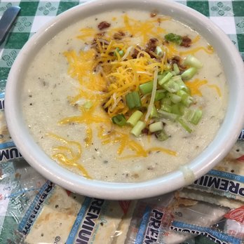 Dick's Uptown Cafe - Baked Potato Soup - Breakfast & Brunch Near Me - Cedar Hill, Texas Dick's Uptown Cafe - Baked Potato Soup - Breakfast & Brunch Near Me - Cedar Hill, Texas
