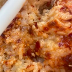 Blue Ocean Seafood & Steak - Gelatinous pile of soupy rice