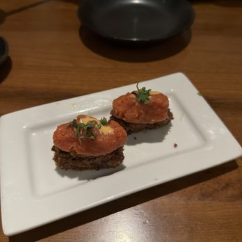 Q Sushi - Spicy Tuna On Crispy Forbidden Rice - Japanese Near Me - Westlake Village, California