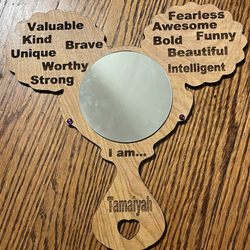 Shelissa’s Crafts & Laser Engraving - The Great I AM mirror